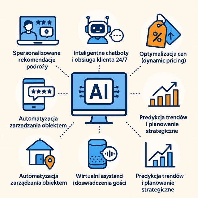 Sztuczna inteligencja w branży turystycznej