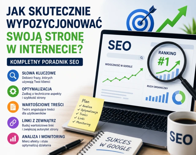 Jak skutecznie wypozycjonować stronę internetową