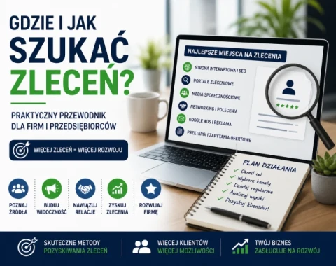 Gdzie i jak pozyskiwać zlecenia dla firm
